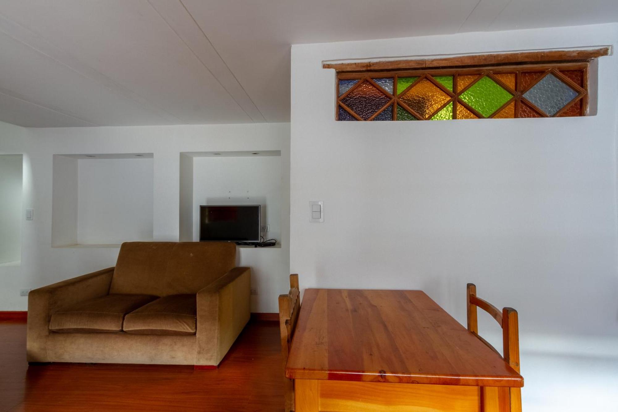 Apartaestudios La Candelaria Bogota Bagian luar foto