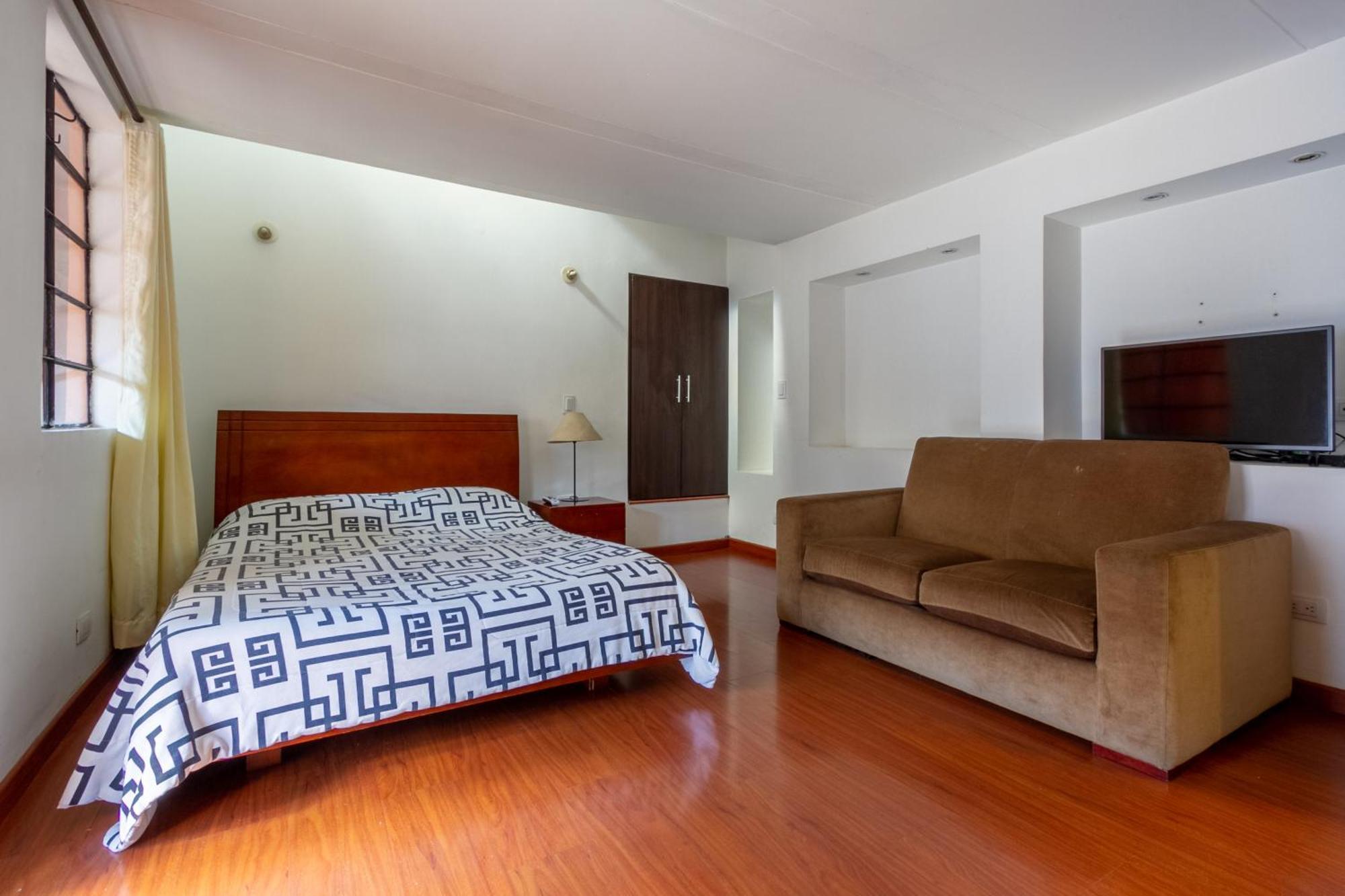 Apartaestudios La Candelaria Bogota Bagian luar foto